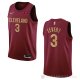 Camiseta Caris Levert #3 Cleveland Cavaliers Icon 2022-23 Rojo