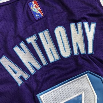 Camiseta Carmelo Anthony #7 Los Angeles Lakers Ciudad 2021-22 Violeta