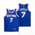 Camiseta Carmelo Anthony #7 New York Knicks Statement 2020-21 Azul
