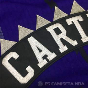 Camiseta Carter #15 Toronto Raptors Autentico Violeta