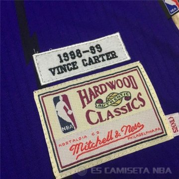 Camiseta Carter #15 Toronto Raptors Autentico Violeta