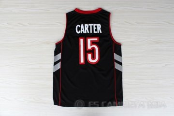 Camiseta Carter Negro #15 Toronto Raptors Purpura
