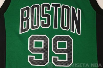 Camiseta Crowder #99 Boston Celtics Borde DE Color Verde Oscuro