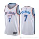 Camiseta Chet Holmgren #7 Oklahoma City Thunder Association Blanco