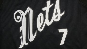 Camiseta Christmas Day Brooklyn Nets Lin #7 Negro 2016