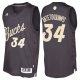 Camiseta Christmas Day Milwaukee Bucks Antetokounmpo #34 Negro 2016