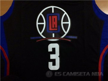 Camiseta Paul #3 Los Angeles Clippers Negro