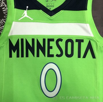 Camiseta D'angelo Russell #0 Minnesota Timberwolves Statement 2020-21 Verde