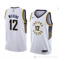 Camiseta Damien Wilkins #12 Indiana Pacers Association 2018 Blanco