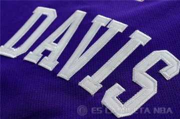 Camiseta Davis #23 New Orleans Pelicans Manga Corta Purpura