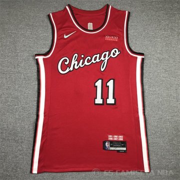 Camiseta DeMar DeRozan #11 Chicago Bulls Ciudad 2021-22 Rojo