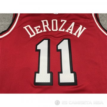 Camiseta DeMar DeRozan #11 Chicago Bulls Ciudad 2021-22 Rojo