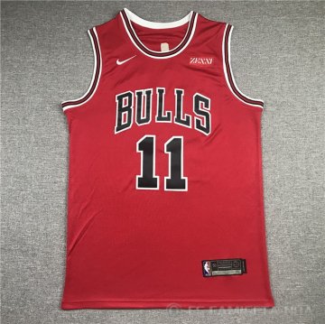 Camiseta Demar Derozan NO 11 Chicago Bulls Icon 2021-22 Rojo