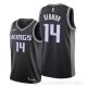 Camiseta Dewayne Dedmon #14 Sacramento Kings Statement Negro