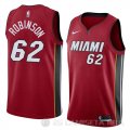 Camiseta Duncan Robinson #62 Miami Heat Statement 2018 Rojo