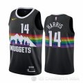 Camiseta Gary Harris #14 Denver Nuggets Ciudad Negro