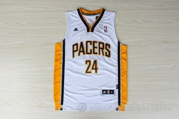 Camiseta George #24 Indiana Pacers Blanco