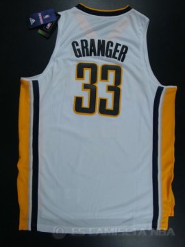 Camiseta Granger #33 Indiana Pacers Blanco
