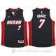 Camiseta Dragic #7 Miami Heat Negro