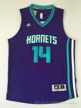 Camiseta Kidd-Gilchrist #14 Charlotte Hornets Purpura