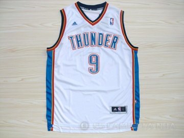 Camiseta Ibaka #9 Oklahoma City Thunder Blanco