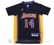 Camiseta Ingram #14 Los Angeles Lakers Manga Corta Negro