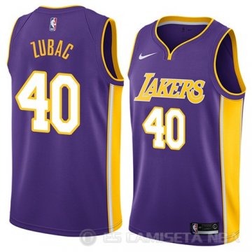 Camiseta Ivica Zubac #40 Los Angeles Lakers Statement 2018 Violeta