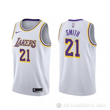 Camiseta J.r. Smith #21 Los Angeles Lakers Icon 2020 Amarillo