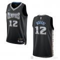 Camiseta Ja Morant #12 Memphis Grizzlies Ciudad 2022-23 Negro