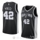 Camiseta Jakob Poeltl #42 San Antonio Spurs Icon 2018 Negro