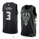 Camiseta Jason Terry #3 Milwaukee Bucks Statement 2018 Negro