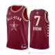 Camiseta Jaylen Brown #7 All Star 2024 Boston Celtics Rojo