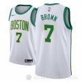 Camiseta Jaylen Brown #7 Boston Celtics Ciudad 2018-19 Blanco