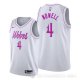 Camiseta Jaylen Nowell #4 Minnesota Timberwolves Earned Blanco