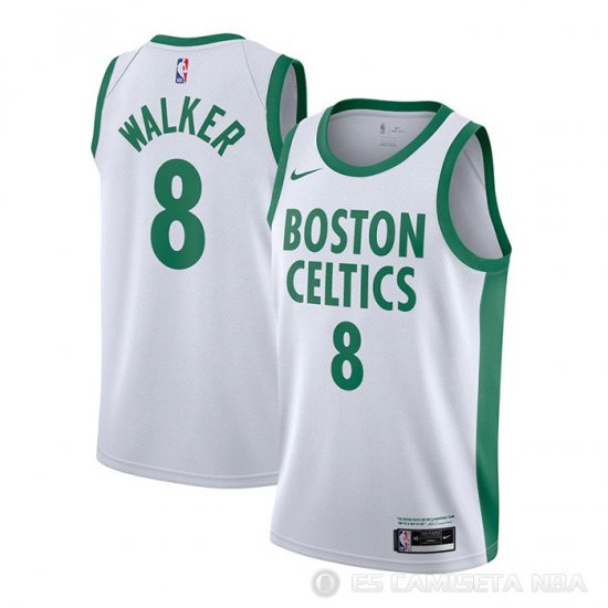 Camiseta Jayson Tatum NO 8 Boston Celtics Ciudad 2020-21 Blanco - Haga un click en la imagen para cerrar