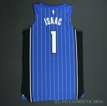 Camiseta Jonathan Isaac #1 Orlando Magic Icon Autentico Azul