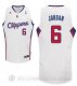 Camiseta Jordan #6 Los Angeles Clippers Blanco