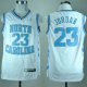 Camiseta Jordan #23 North Carolina Tar Heels NCAA Blanco