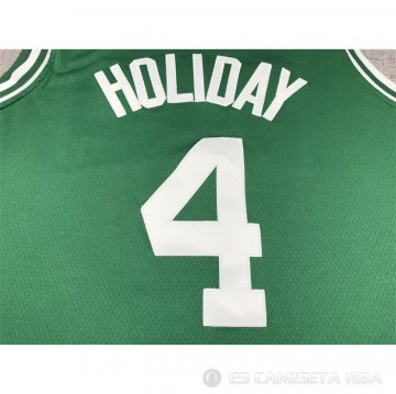 Camiseta Jrue Holiday #4 Boston Celtics Icon 2022-23 Verde