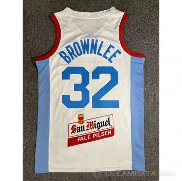 Camiseta Justin Brownlee #32 Filipino Juegos Olimpicos 2024 Blanco