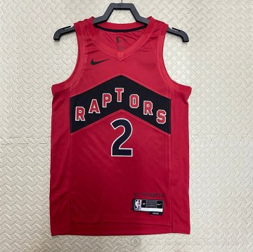 Camiseta Kawhi Leonard #2 Toronto Raptors Icon 2022-23 Rojo