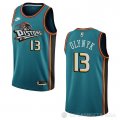 Camiseta Kelly Olynyk #13 Detroit Pistons Classic 2022-23 Verde