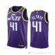 Camiseta Kelly Olynyk #41 Utah Jazz Classic 2023-24 Violeta