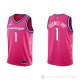 Camiseta Kentavious Caldwell-Pope #1 Washington Wizards Ciudad 2022-23 Rosa