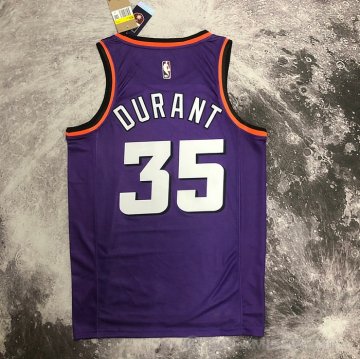 Camiseta Kevin Durant #35 Phoenix Suns Classic 2022-23 Violeta