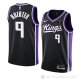 Camiseta Kevin Huerter #9 Sacramento Kings Icon 2023-24 Negro