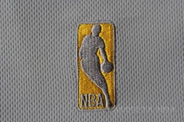 Camiseta Kobe Bryant2 #24 Los Angeles Lakers Gris