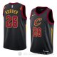 Camiseta Kyle Korver #26 Cleveland Cavaliers Statement 2018 Negro