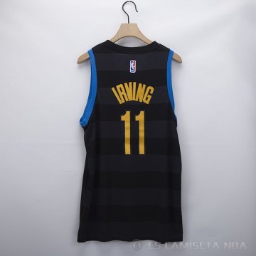 Camiseta Kyrie Irving NO 11 Brooklyn Nets Fashion Royalty Negro