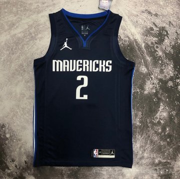Camiseta Kyrie Irving #2 Dallas Mavericks Statement 2019-20 Azul